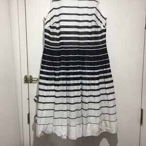 TALBOTS V-BACK STRIPE DRESSES SIZE 14W